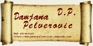 Damjana Pelverović vizit kartica